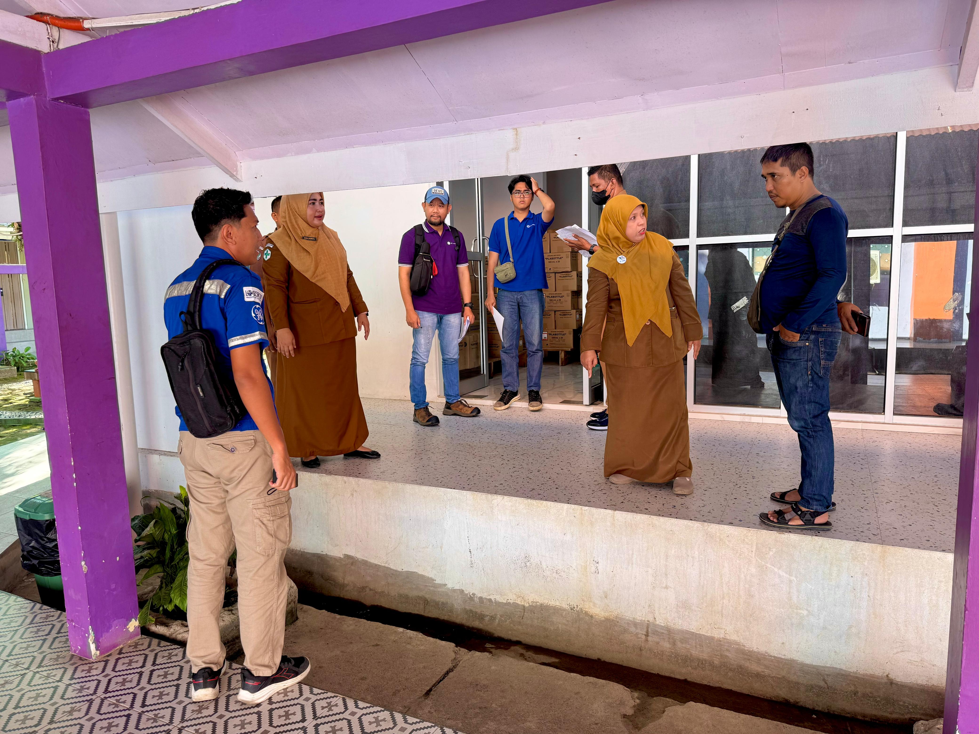 Visitasi Vendor CT-Scan Pastikan Kesiapan Ruangan RSUD Dr. Muhammad Zein Painan