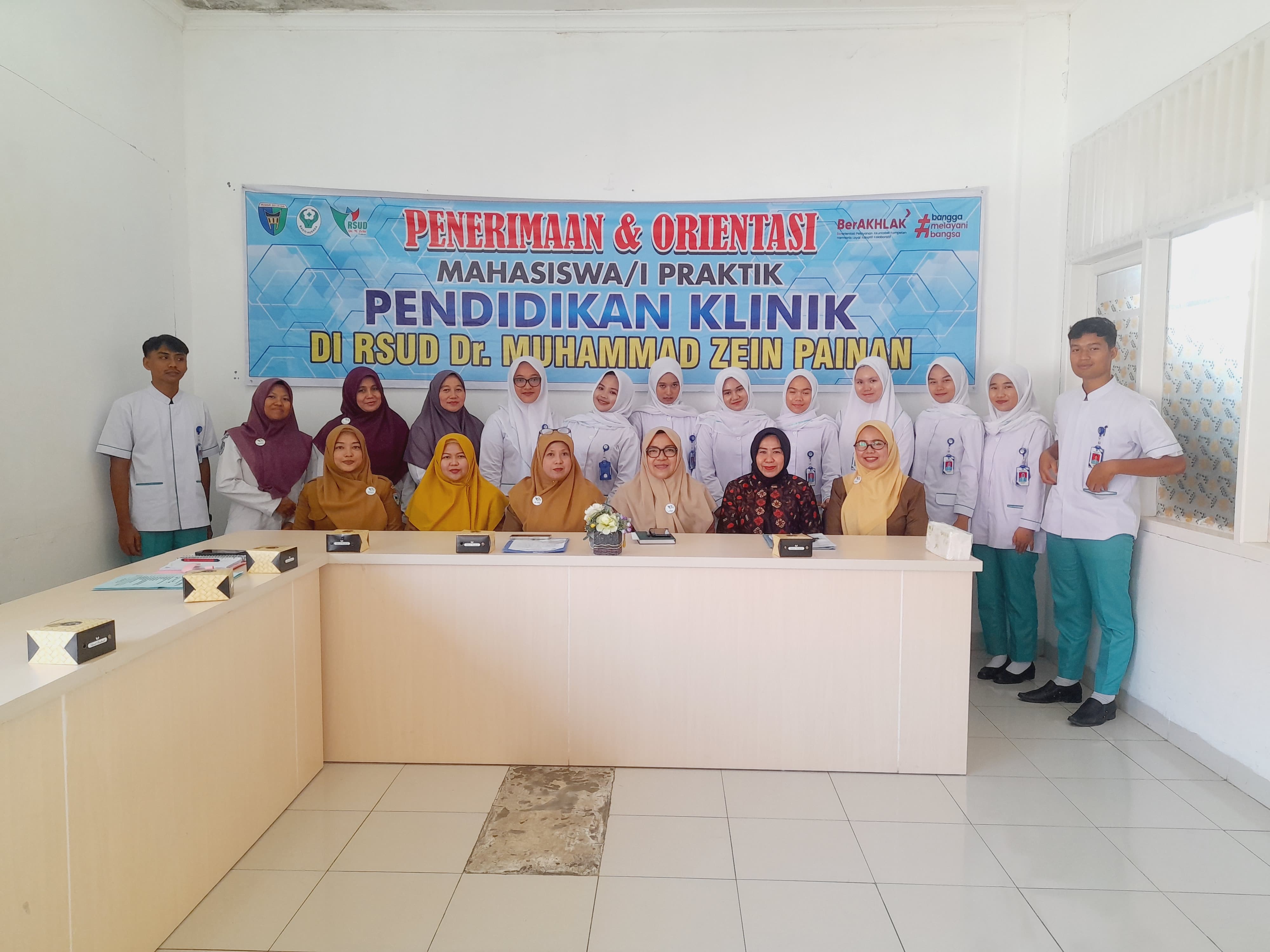 RSUD Dr. Muhammad Zein Painan Terima PKL Mahasiswa Universitas Syedza Saintika Padang
