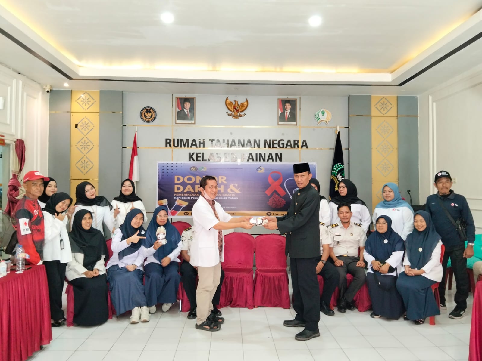 UTD RSUD Painan Berpartisipasi dalam Donor Darah di Rutan Kelas IIB Painan