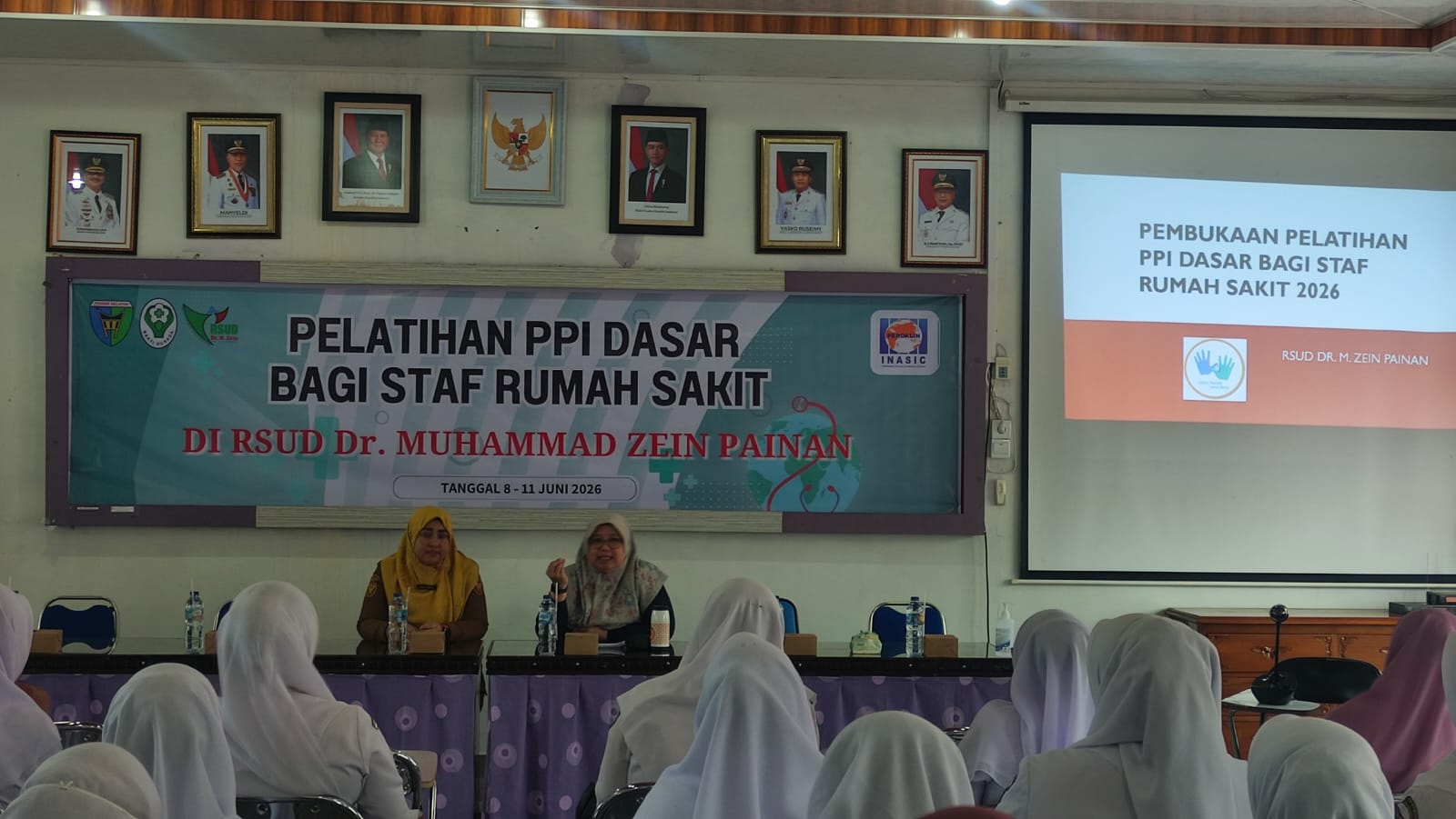Pembukaan Pelatihan PPI Dasar untuk Tingkatkan Keselamatan Pasien dan Mutu Pelayanan