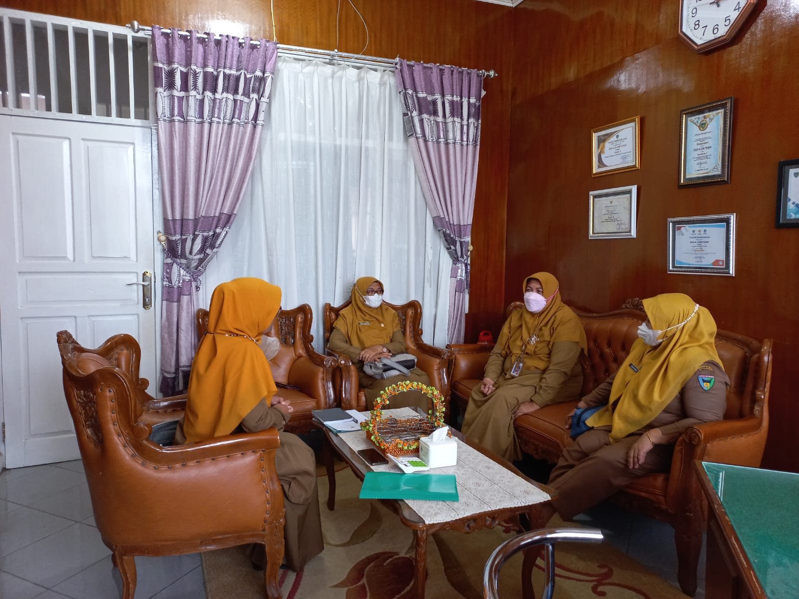 Kunjungan Dinas KB ke RSUD Terkait Satgas Stunting