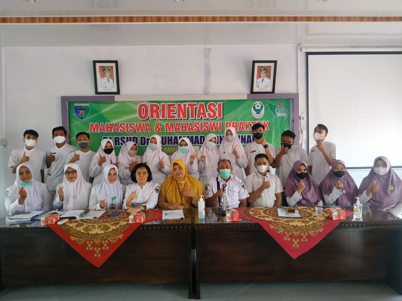 Penerimaan dan Orientasi Mahasiswa DIV Anastesi Baiturrahmah Padang