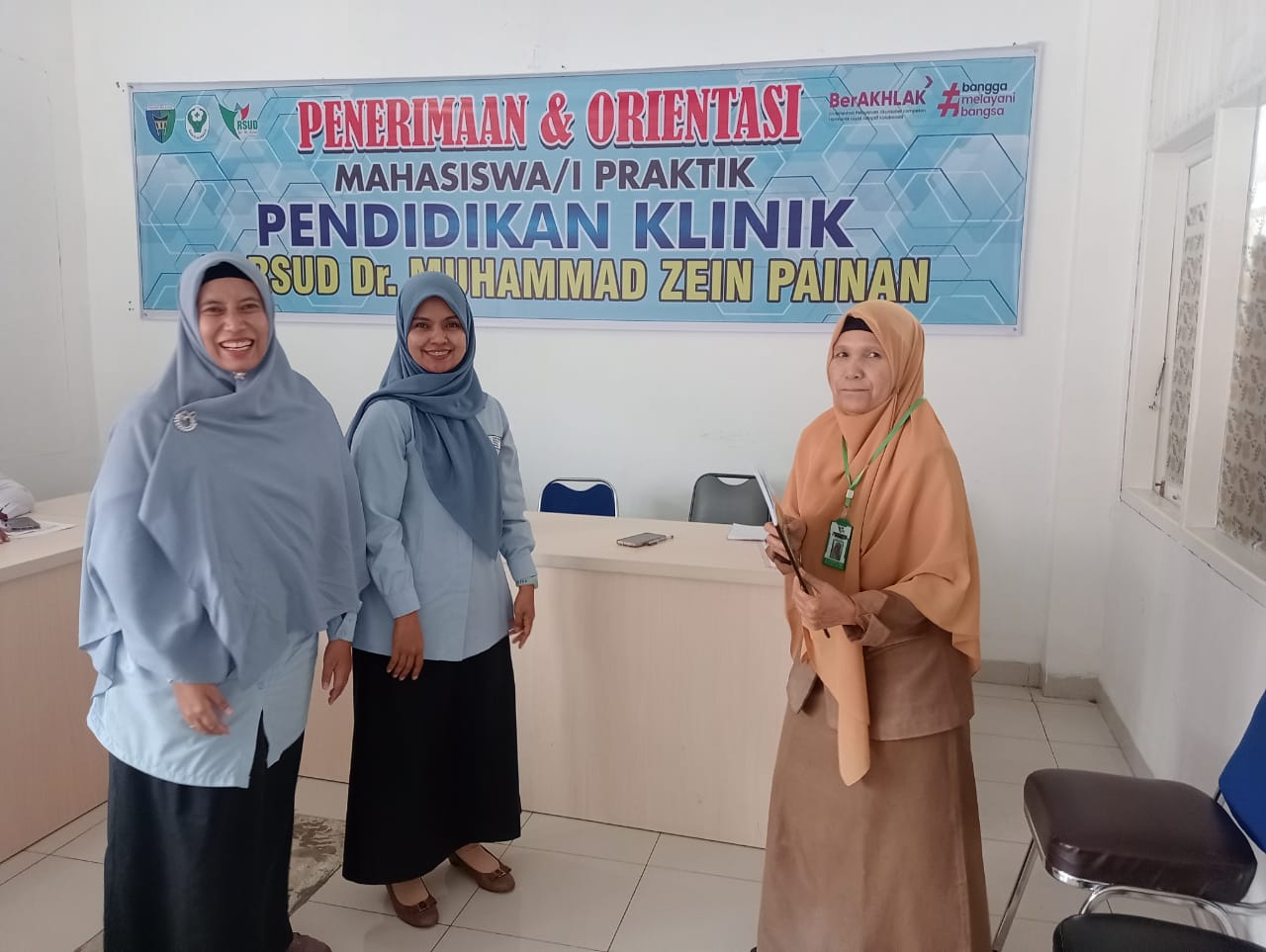 Penerimaan dan Orientasi Mahasiswa Kebidanan Poltekes  dan Dokter Muda Stase Obgyn