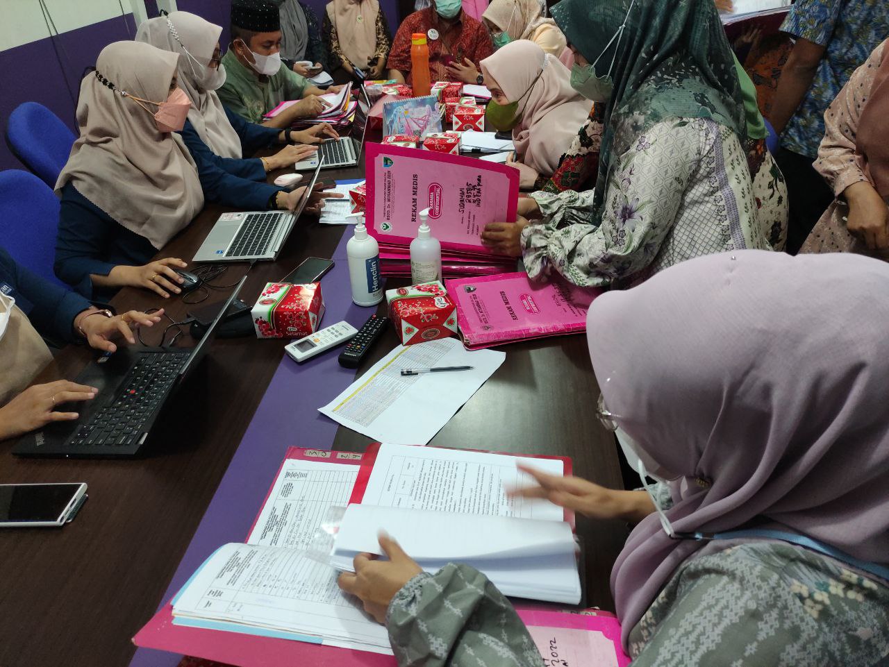 Monitoring dan Evaluasi serta Audit Administrasi Klaim bersama TKMKB Cabang Padang