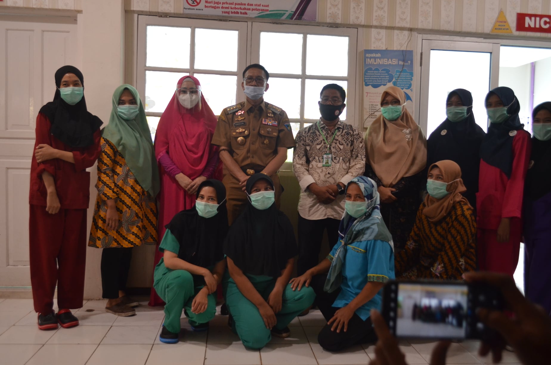 Kunjungan Bupati Pesisir Selatan dan Ibu Lisda