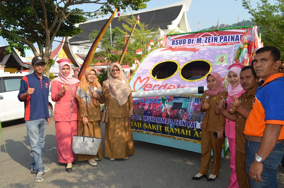 RSUD M. Zein Turut Memeriahkan HUT RI ke 74