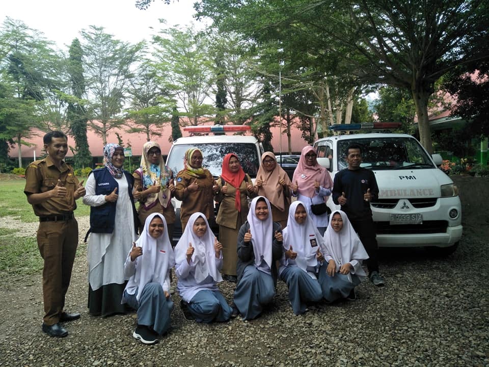 donor darah di SMA 1 Batang Kapas & Kantor KPPN Painan