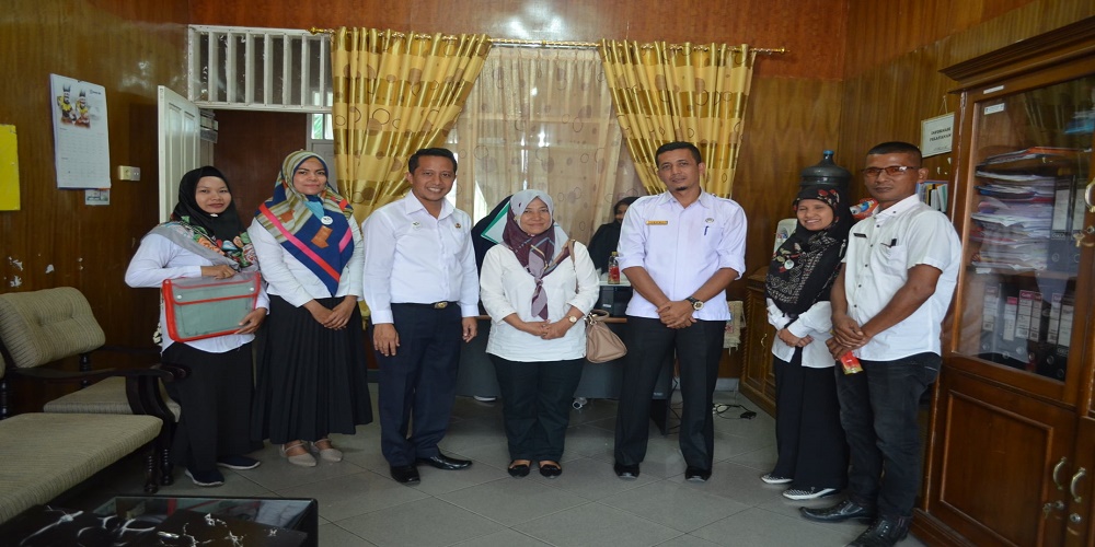 Kunjungan dari Dinas Kearsipan dan Perpustakaan Kab. Pessel