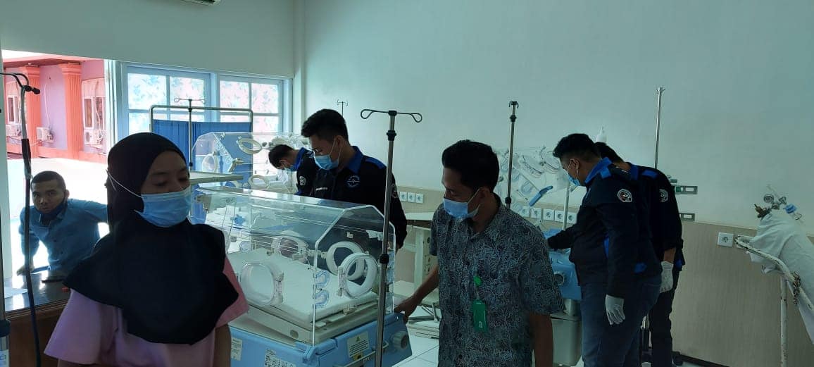 Kegiatan Tim IPSRS Bersama Mahasiswa ATEM Padang 